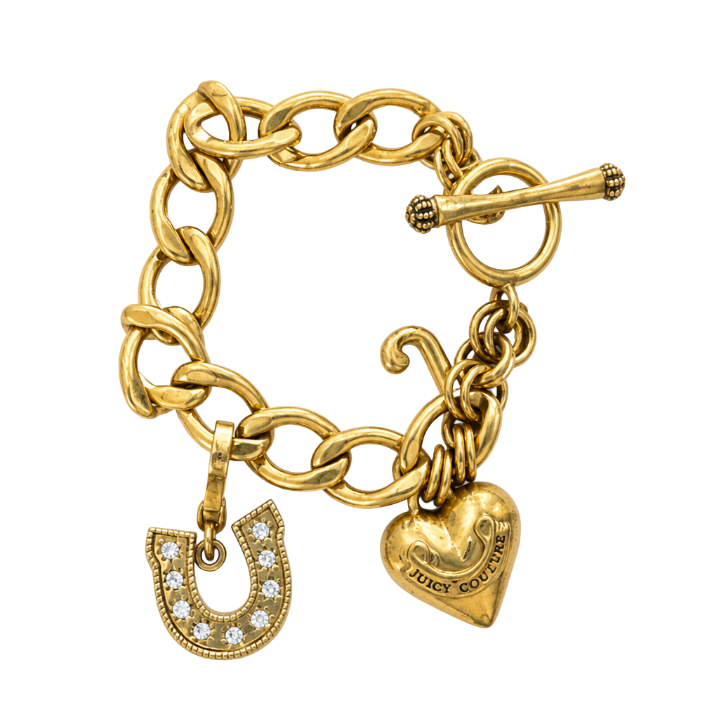 Juicy Couture Gold Charm Bracelet 1