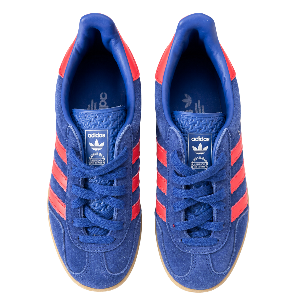 Adidas Originals Gazelle Indoor Sneakers Victory Blue Team Victory Red Gum 1