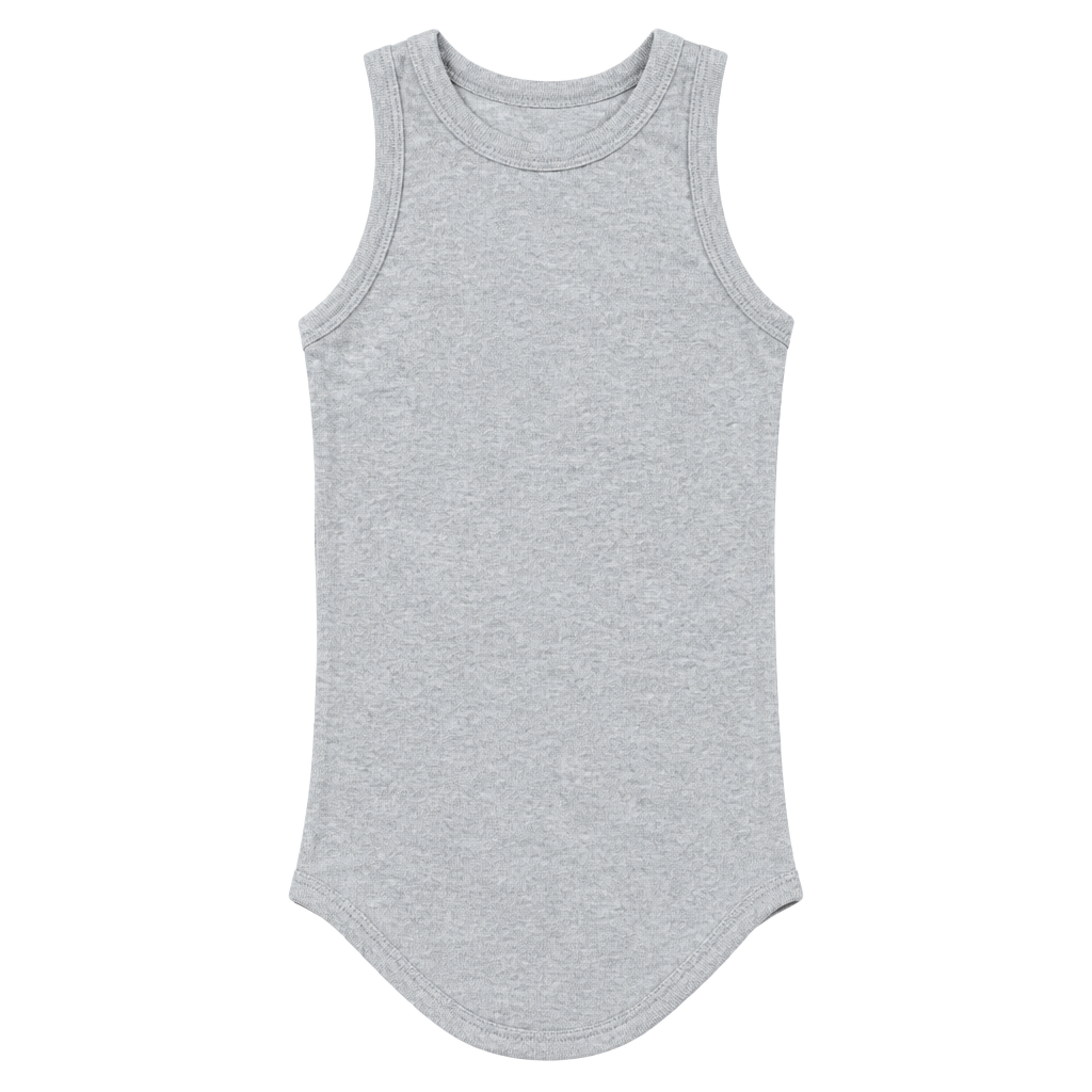 A New Day Ribbed Tank Top Size S Gray Scoop Neck Sleeveless 1