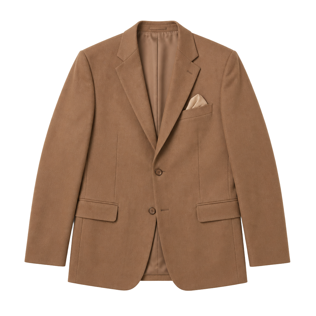 Gianfranco Ruffini Brown Suede Blazer Sport Coat 48R 1
