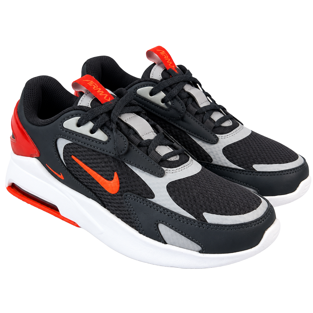 Nike Air Max Bolt Black Crimson White Sneakers 4Y 1