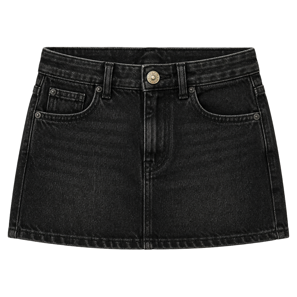 ZARA High-Waisted Skinny Jeans in Black Wash Size 4 1
