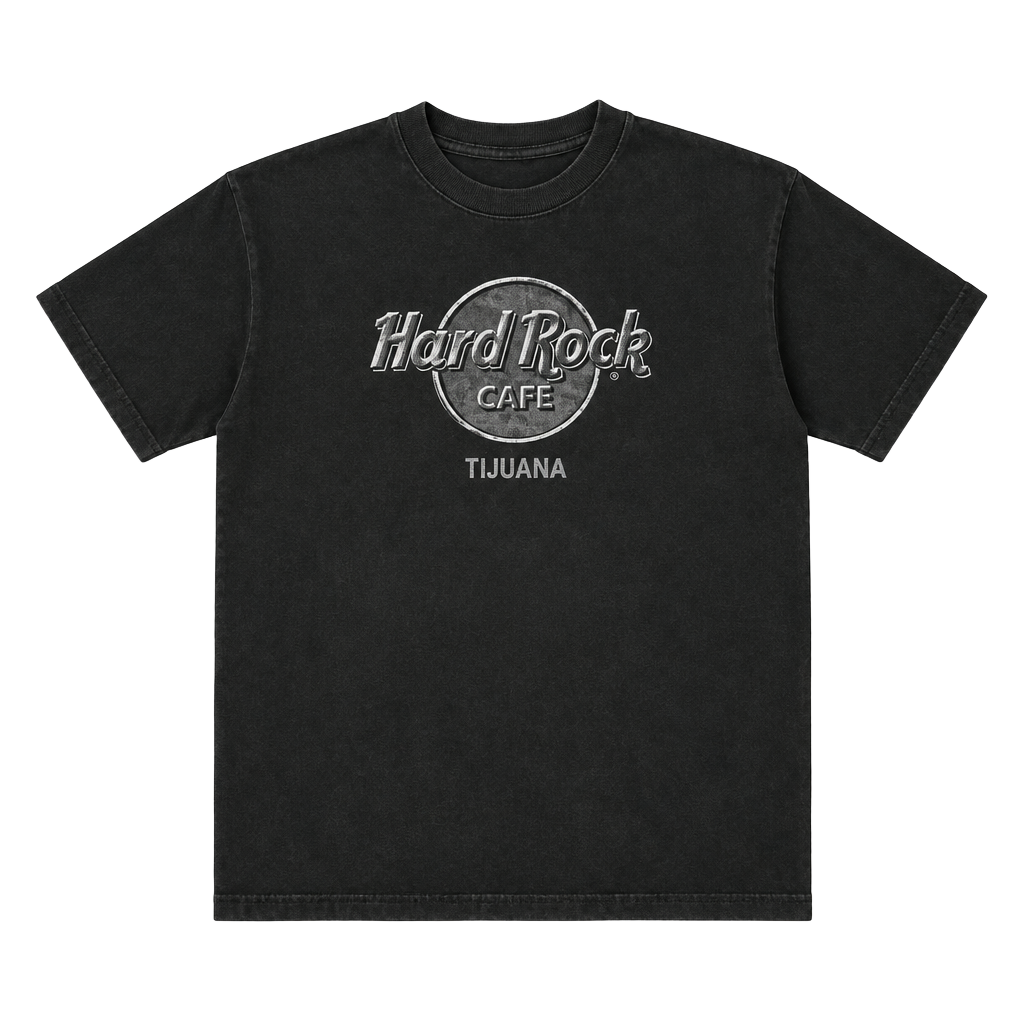 Hard Rock Cafe Tijuana Black T-Shirt 1