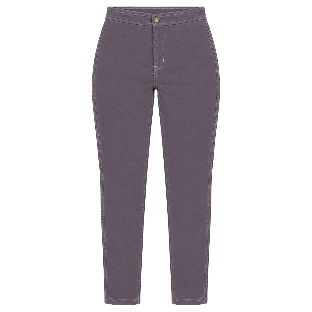 American Apparel High Waist Easy Jean Women’s M Purple Gray Stretch Skinny Jeans 1