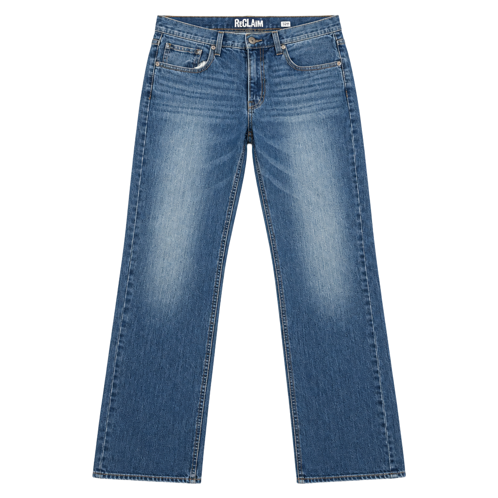 Reclaim Men’s 32R Straight Leg Jeans Vintage Americana Workwear Cotton Denim 1