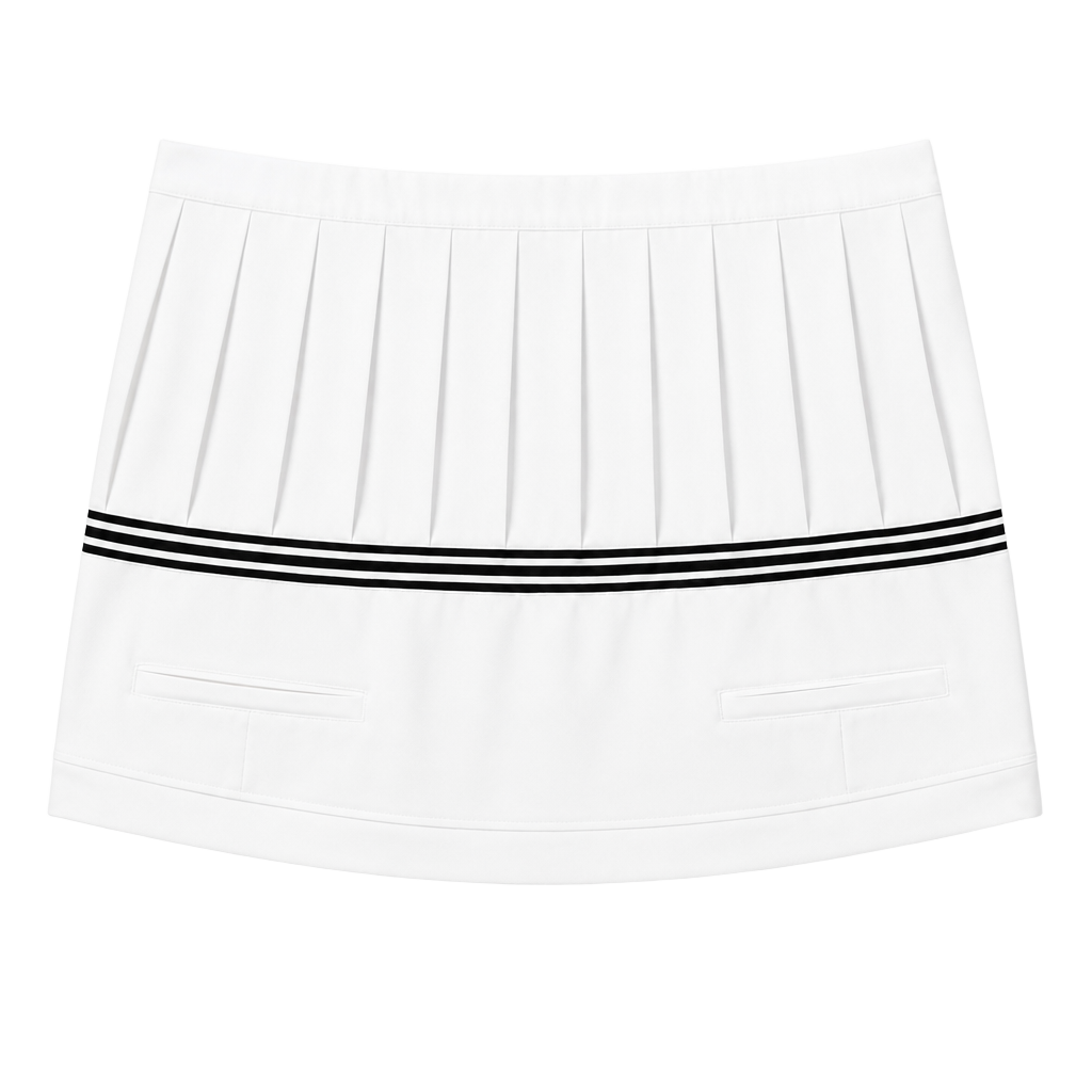 Walter Hagen Women’s Pleated Golf Skort White Large NWT ⛳ 1