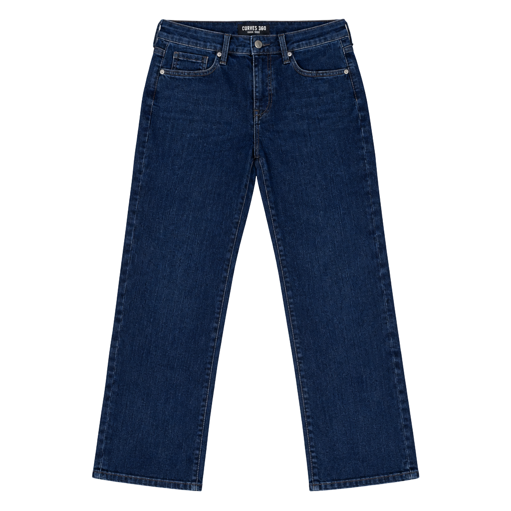 NYDJ Curves 360 Slim Straight Capri Jeans Women’s Size 4 1