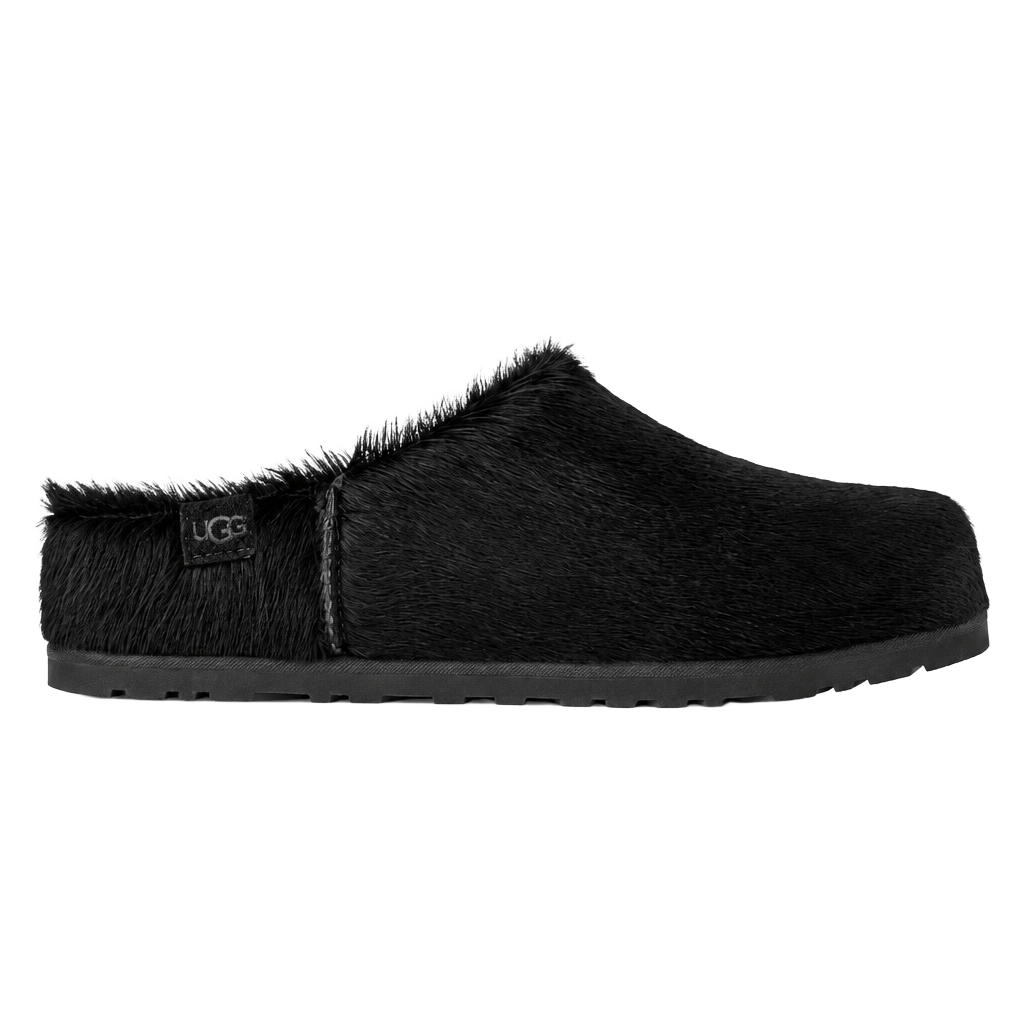 Ugg Otzo Calf Hair Clog Size 7 Black New with out Box 1