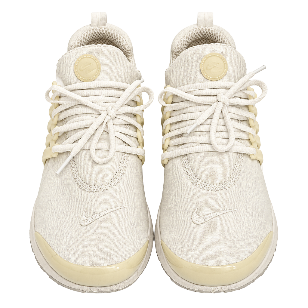Nike Air Presto White Yellow Casual Sneakers 1