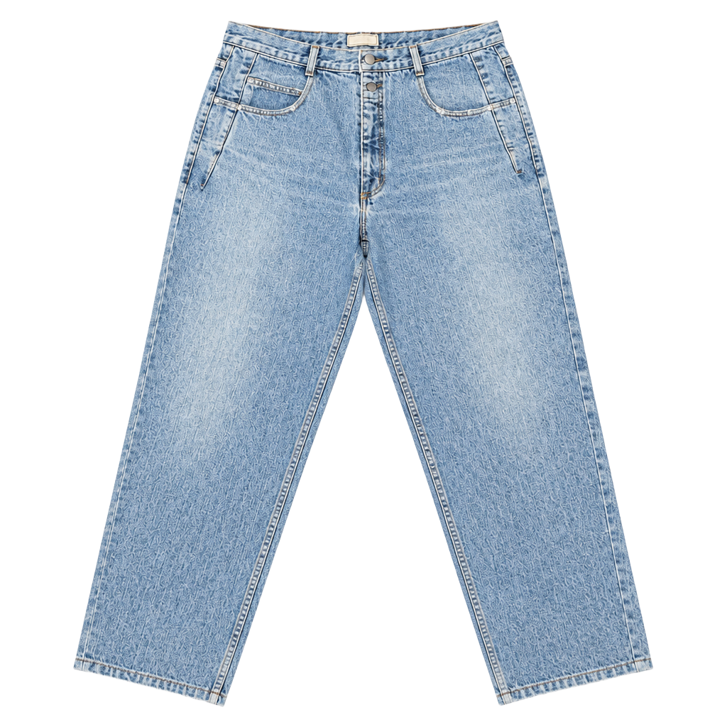 Guess Jeans Vintage Tapered Jeans 40x34 Blue Made in USA 1
