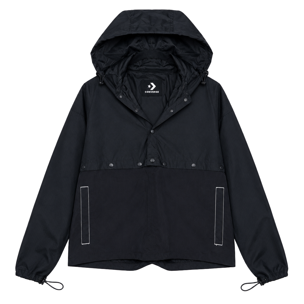 Converse x Martine Ali Anorak Jacket Size S Black 1