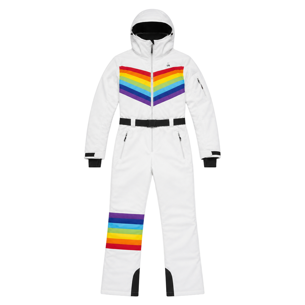 OOSC Female’s Rainbow Road Ski Suit Size XL New with tags MSPR $549 1