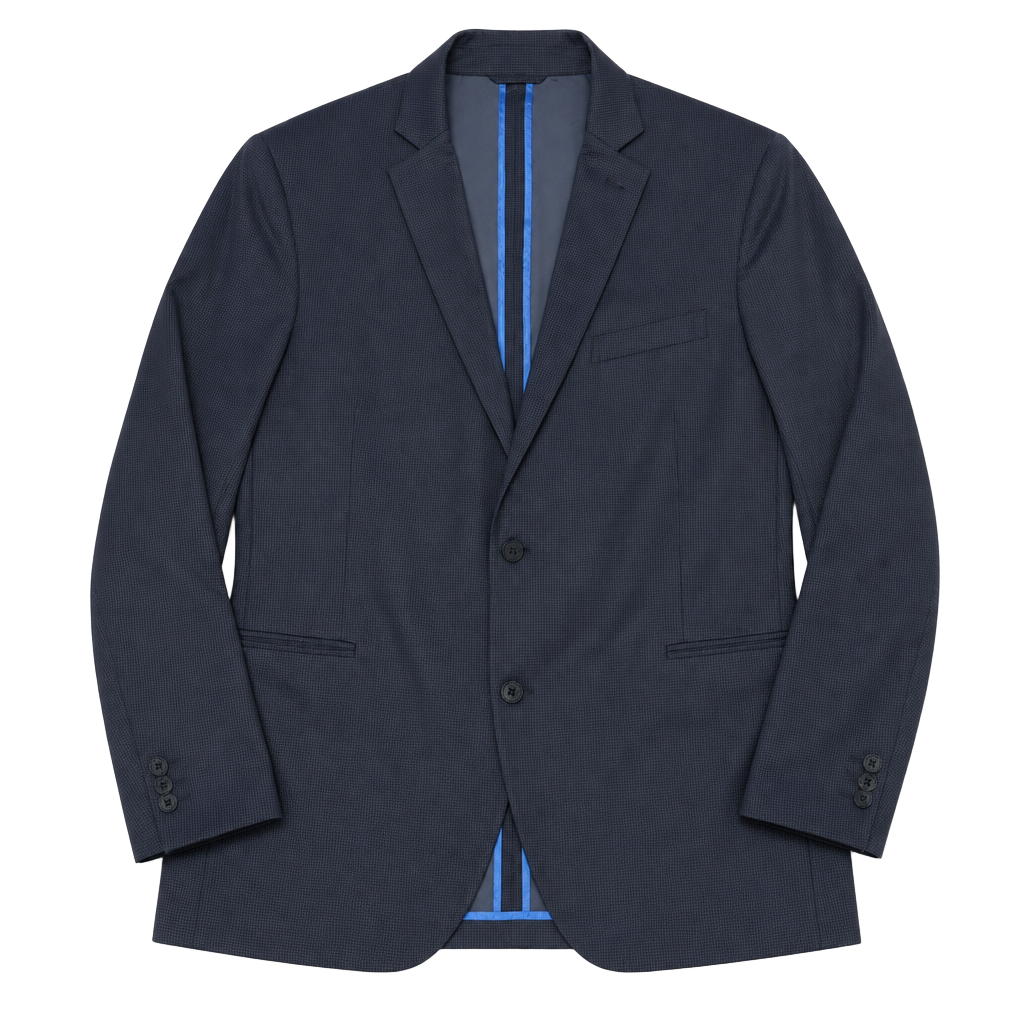 Twillory Performance Blazer Men Gray 4-Way Stretch Cooling Tech Travel Fall 46L 1