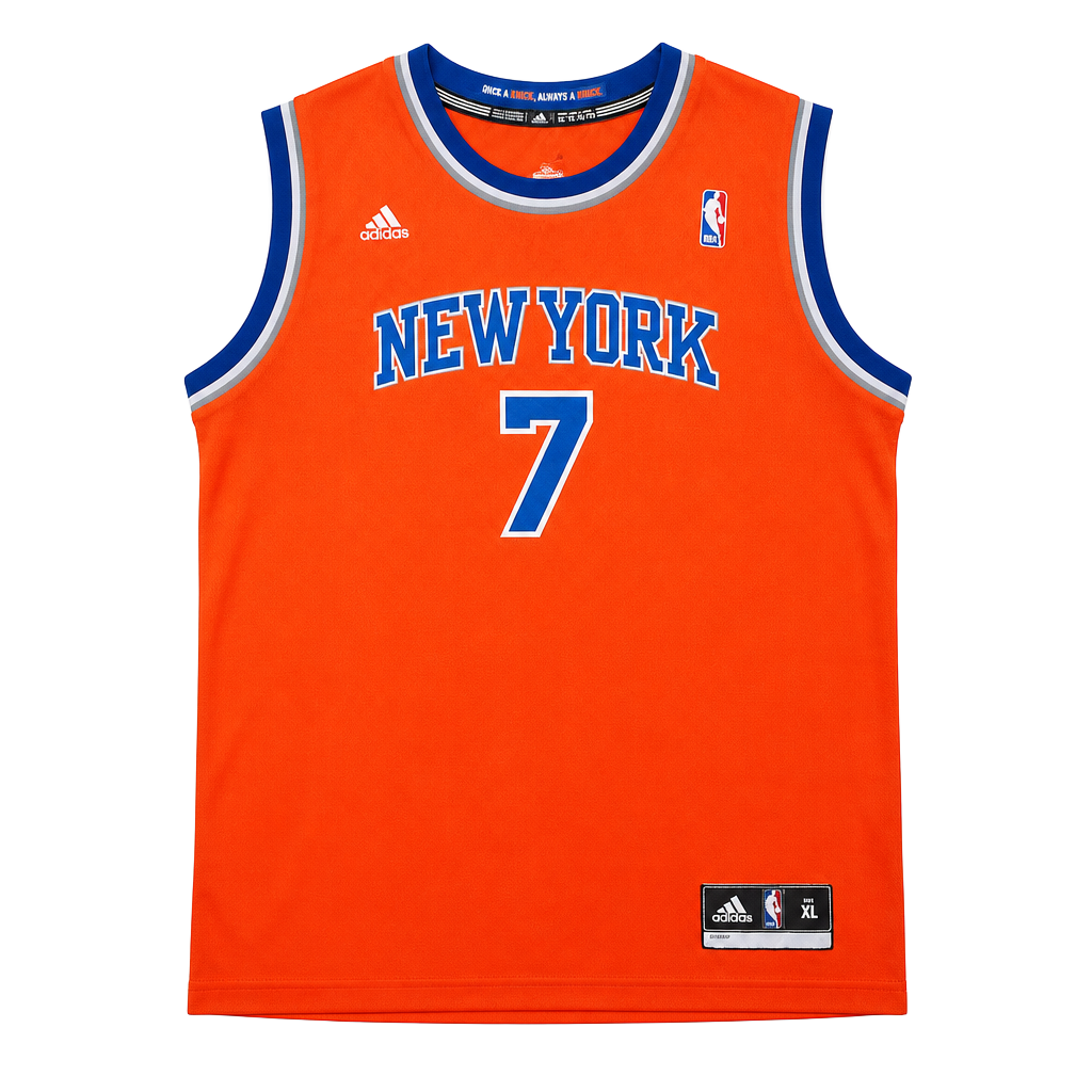 Adidas New York Knicks Carmelo Anthony #7 Basketball Jersey 1
