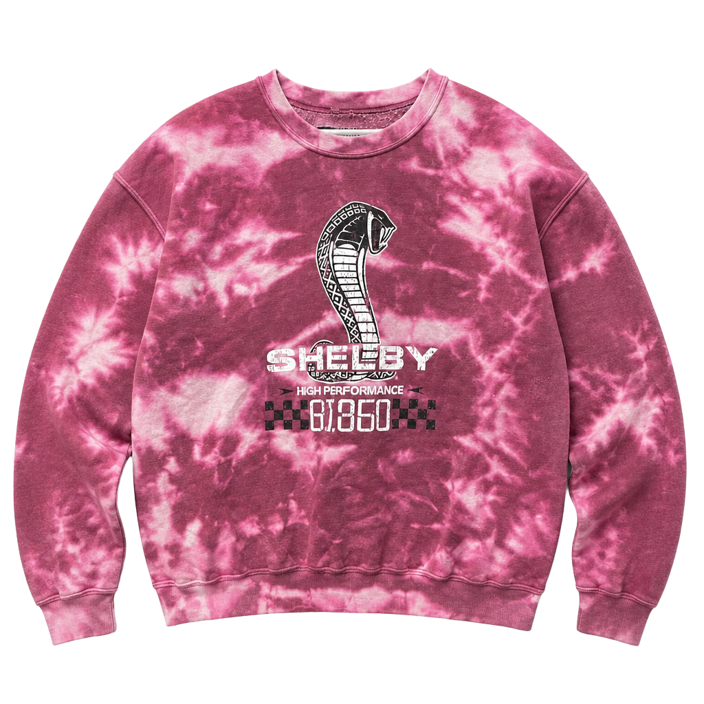 Racing Motorsport Tie-Dye Crewneck Sweatshirt Large 1