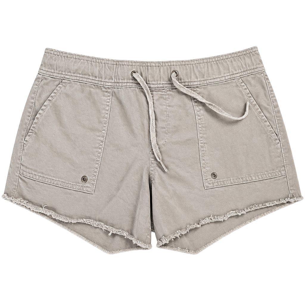 DL1961 Flynn Raw Hem Utility Shorts, Size 31 1