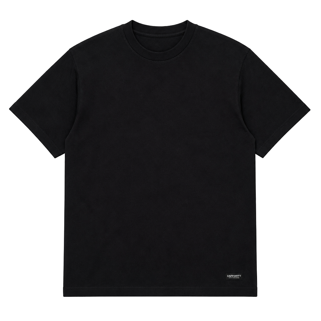 Carhartt WIP Standard Series T-Shirt Size L Black 1