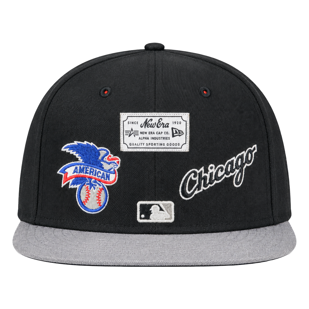 New Era Alpha Industries Chicago White Sox 59FIFTY Fitted Hat 1