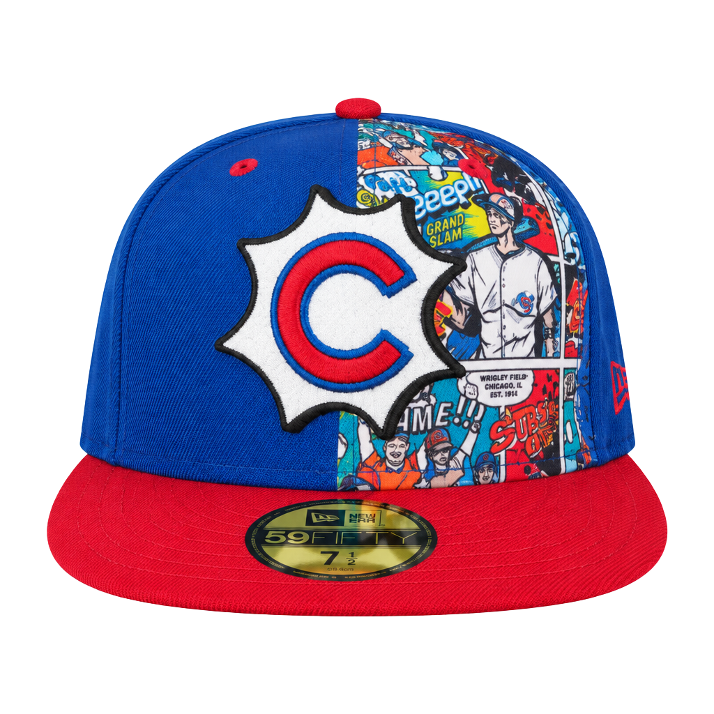 Chicago Cubs 2025 Diamond Hero Edition 59FIFTY Fitted Hat Size 7 3/8 1
