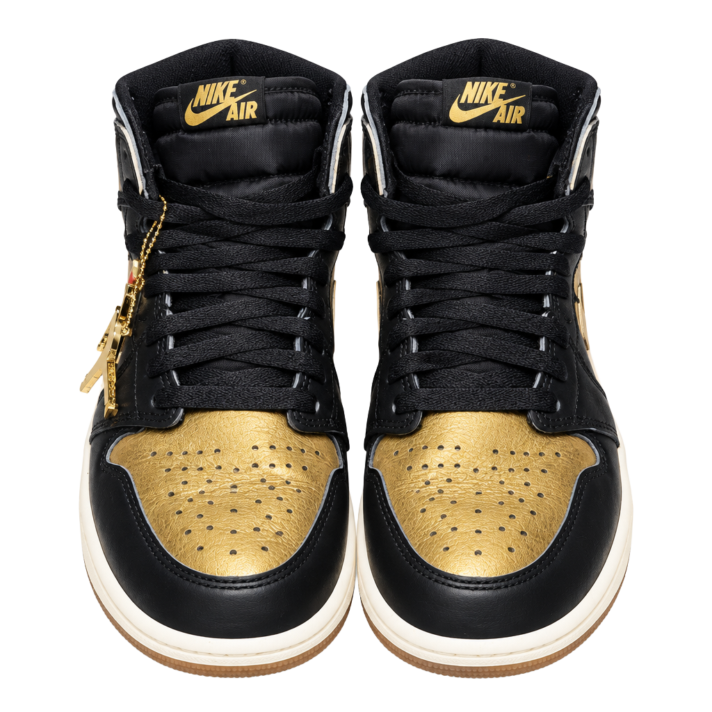 Nike Air Jordan 1 Retro High OG Metallic Gold 1