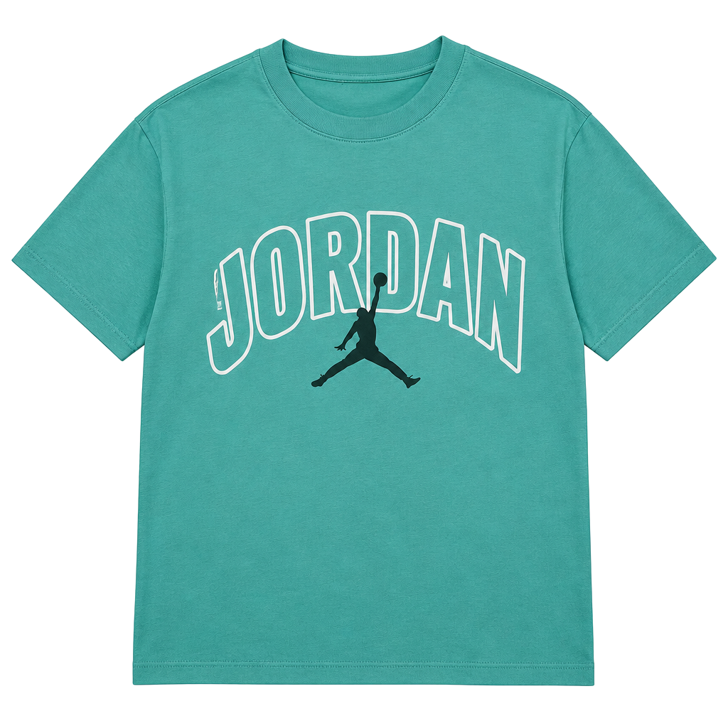 Jordan City 88 T-Shirt Size L Teal Green Graphic Tee 1