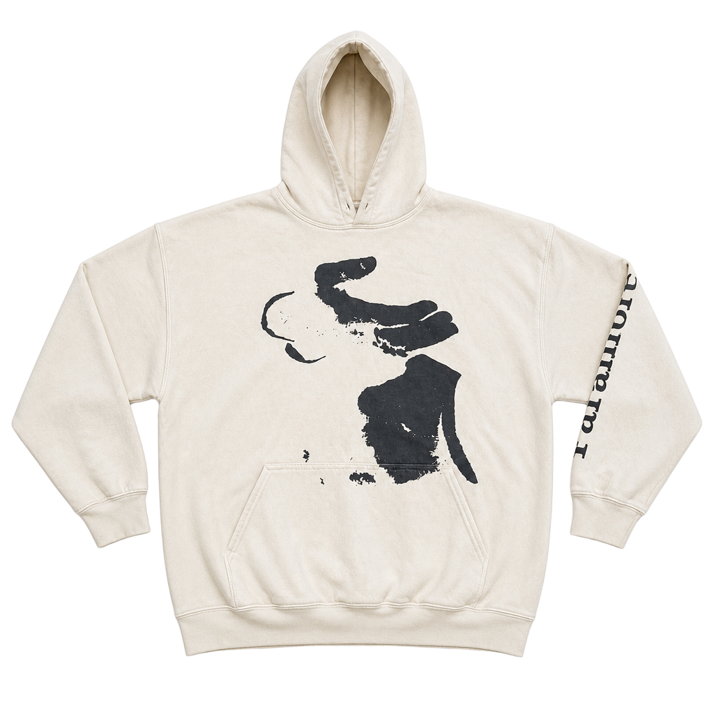 Gildan Paramore Graphic Hoodie Size 2XL Cream 1