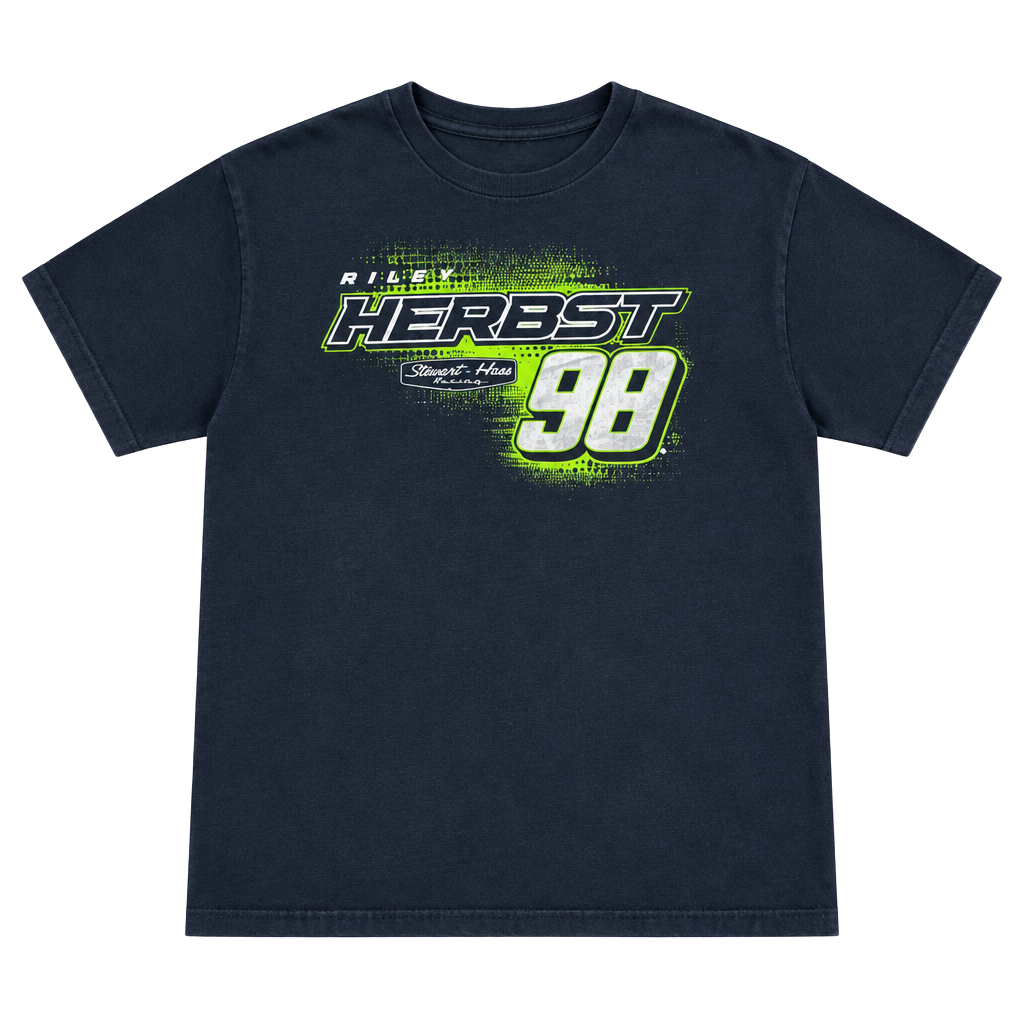 Stewart-Haas Racing Riley Herbst #98 T-Shirt Size XL Black NASCAR 1