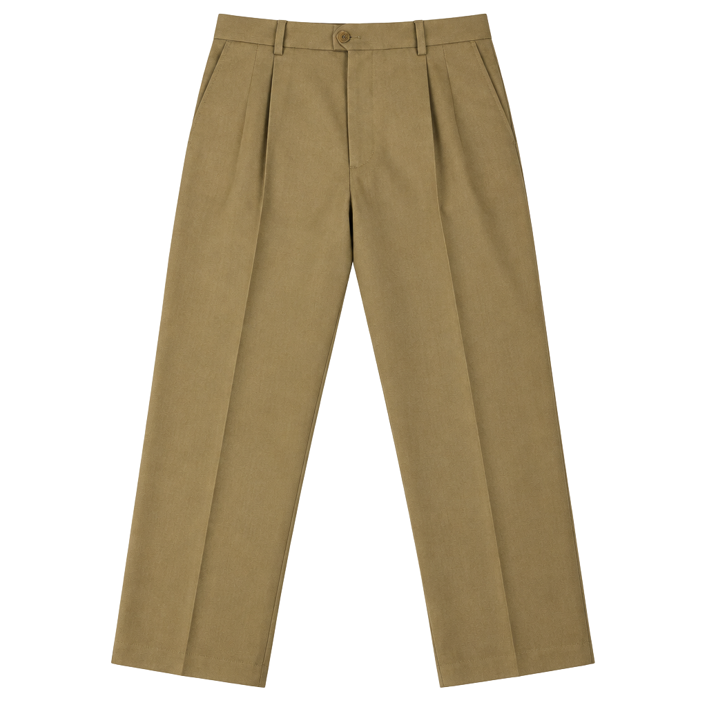 Jos. A. Bank Wool Dress Pants Size 40 REG Mocha Gabardine NWT 1