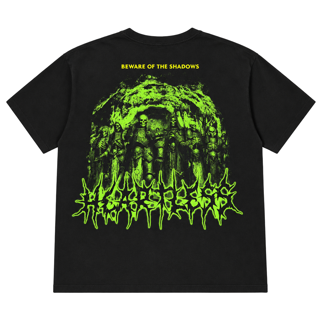 Miken Heartless T-Shirt Size XL Black Graphic Tee Skull 1