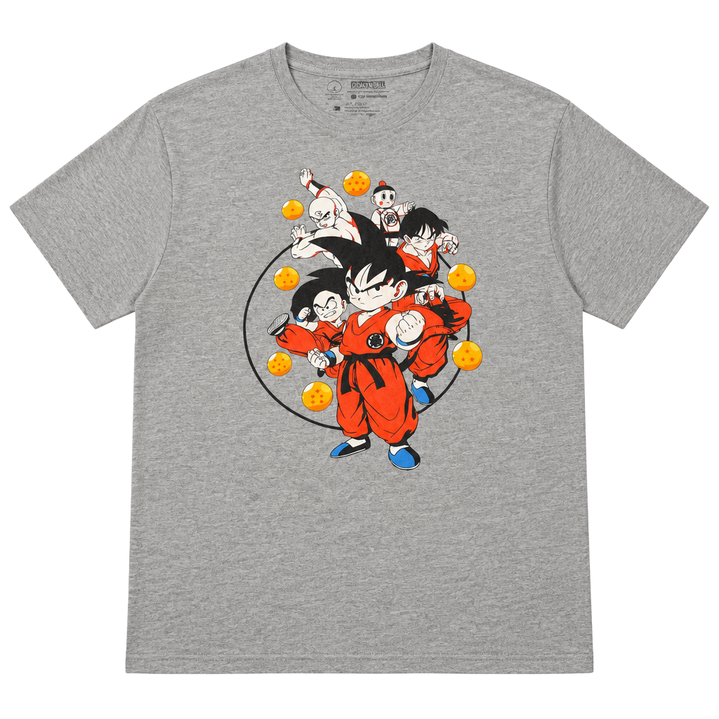 Dragon Ball Z T-Shirt Size 3XL Gray Goku Graphic 1