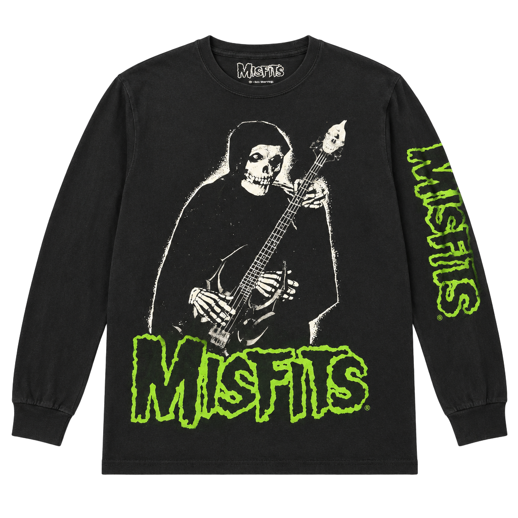 Misfits Crimson Ghost Guitarist Long-Sleeve T-Shirt 1