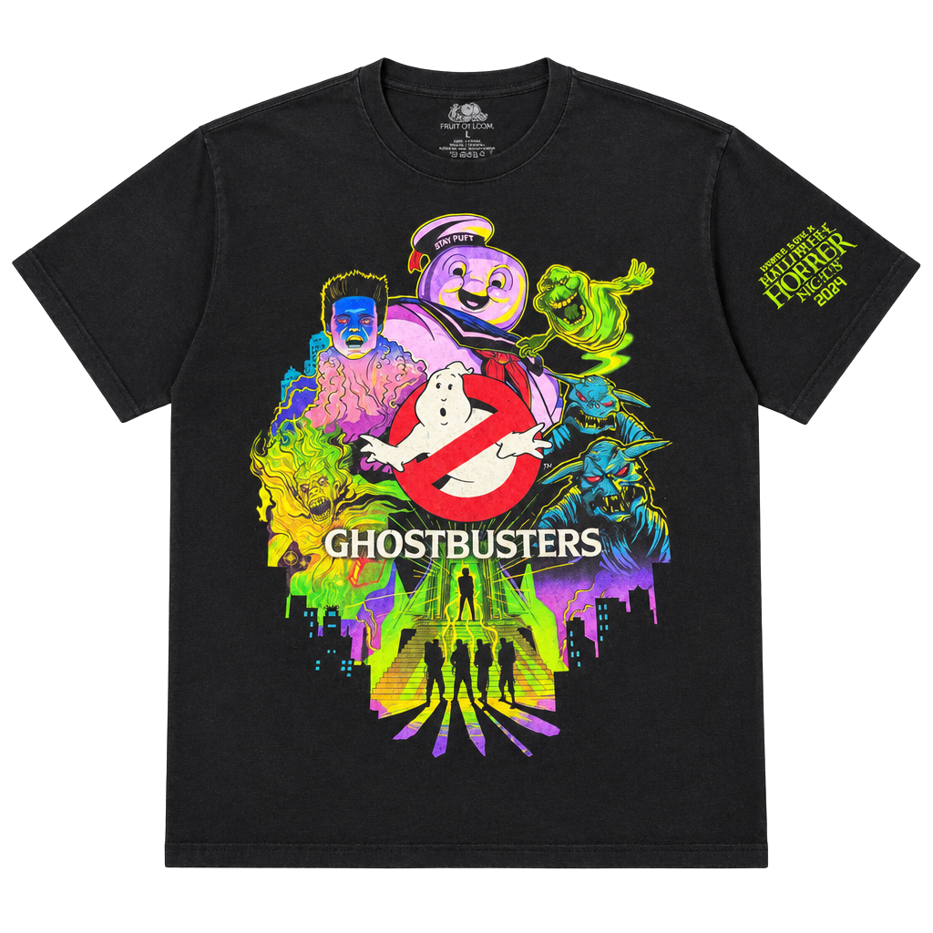 Universal Studios Ghostbusters Halloween Horror Nights 2019 T-Shirt Size L 1