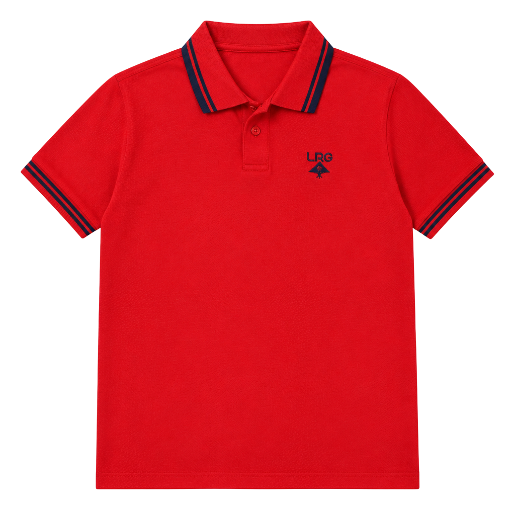LRG Polo Shirt Size XL Red 1