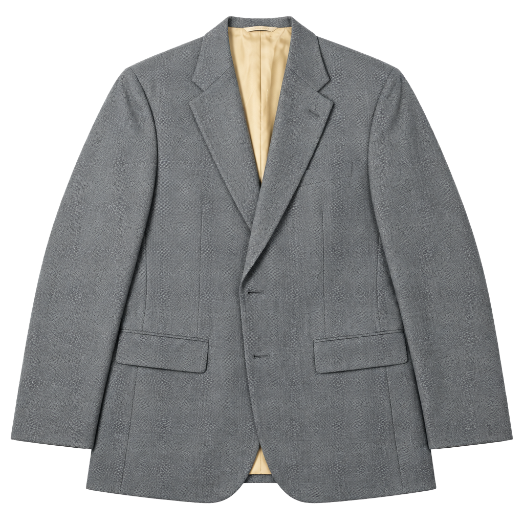 Chaps by Ralph Lauren Blazer Sport Coat Gray Wool USA Made 1