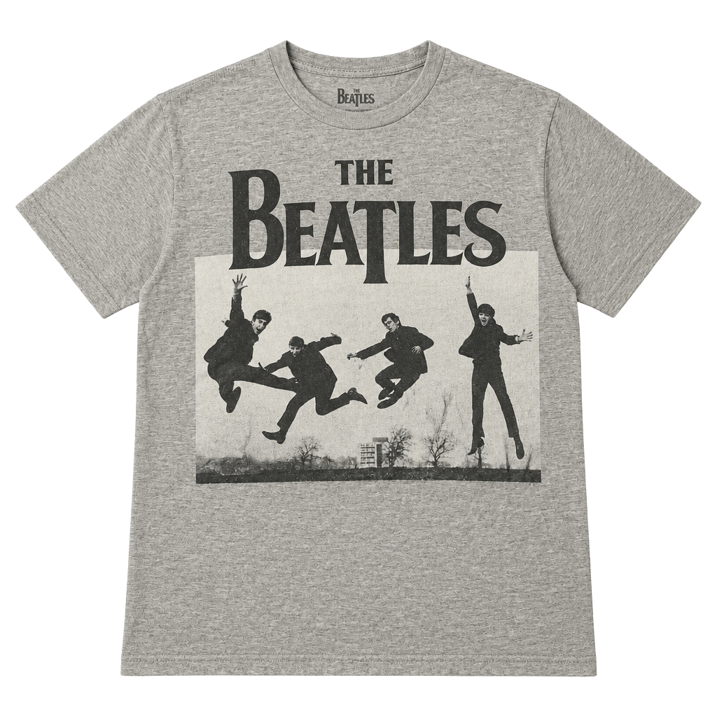 The Beatles Graphic medium T-Shirt Gray 1