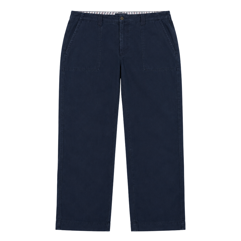 Lauren Ralph Lauren Pants Size 20W Navy Blue Cotton Utility 1