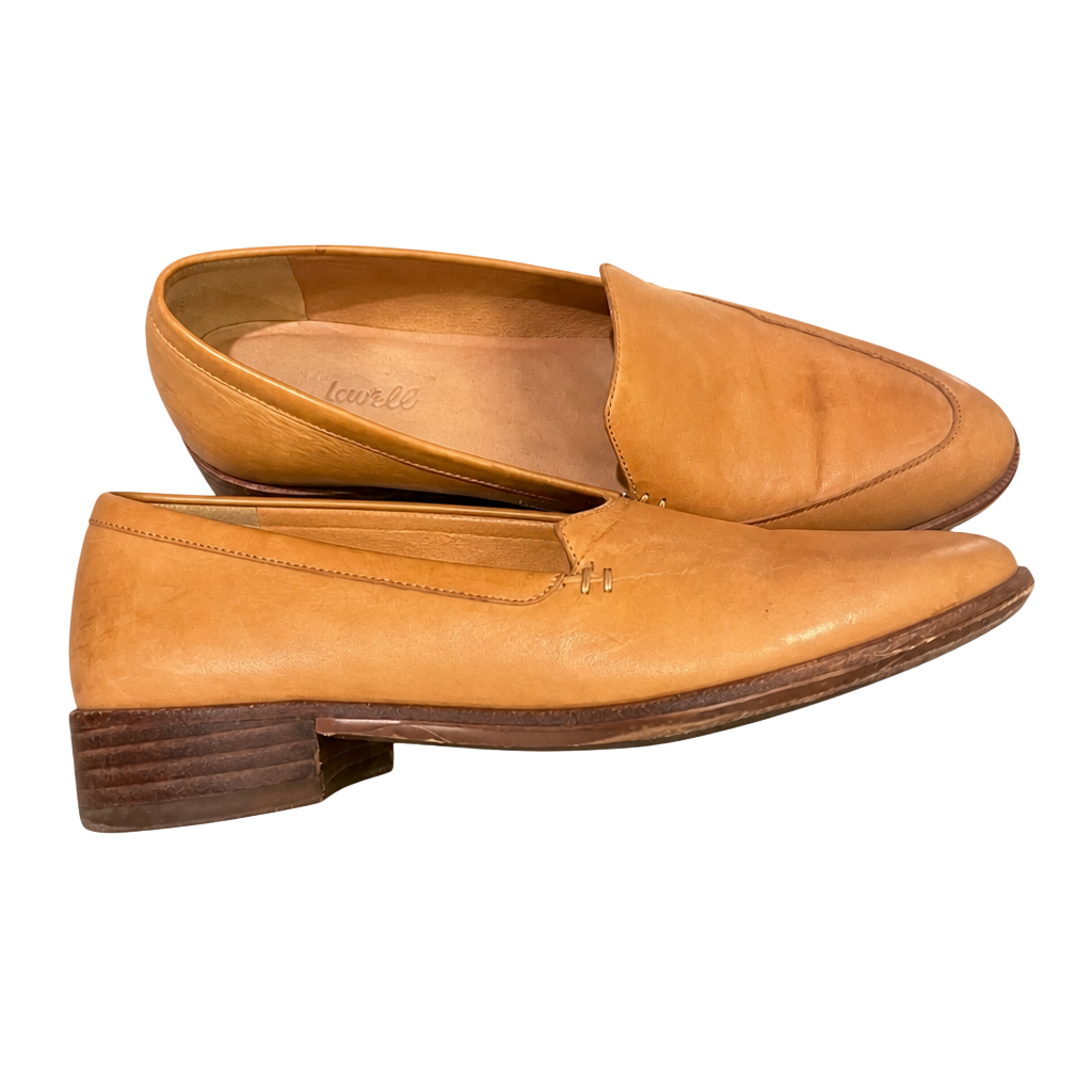 Madewell The Frances Loafer in English Saddle Leather 1
