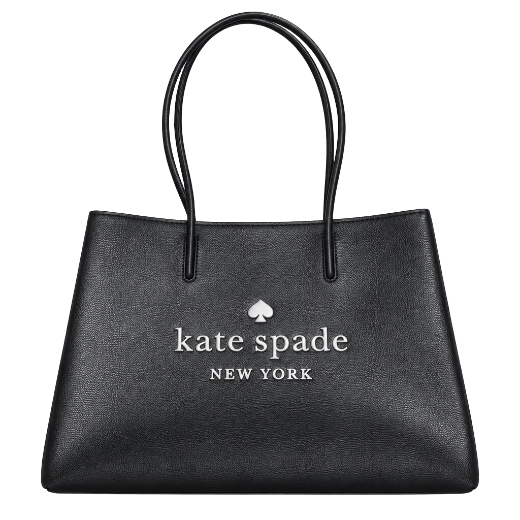 Kate Spade Trista Large Shopper Tote Black Leather 1