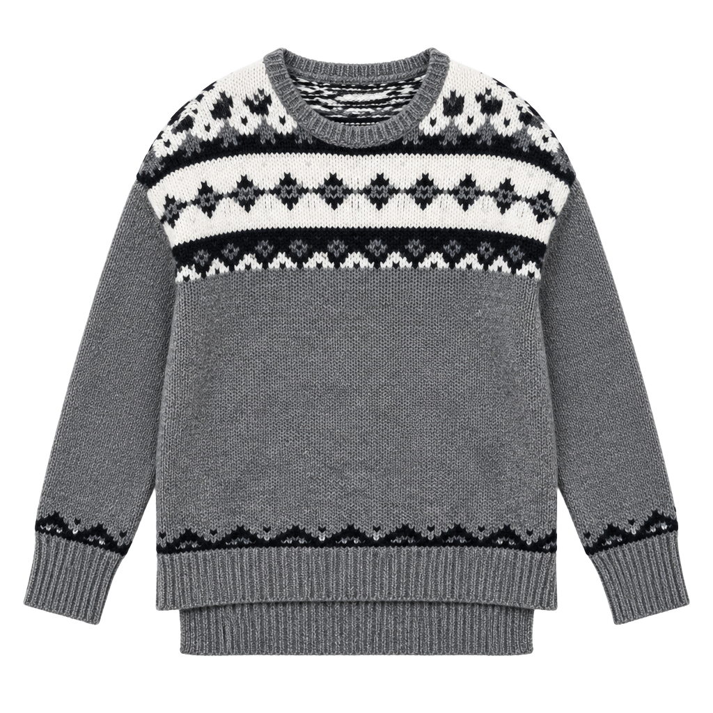 Winter Sweater Gray 296 1