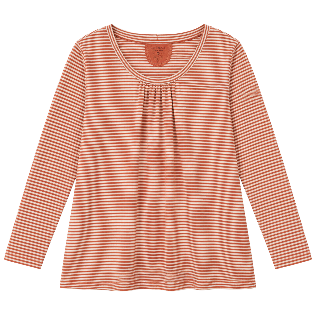 Tommy Hilfiger Orange Striped Shirt 297 1