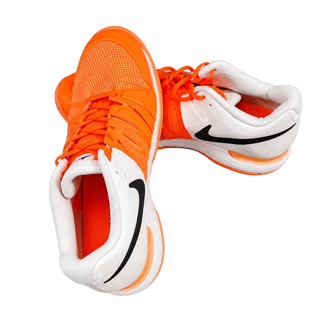 Nike Zoom Vapor 9.5 Tour Men's Tennis Shoes, Tart/White, Style 631458-803 1