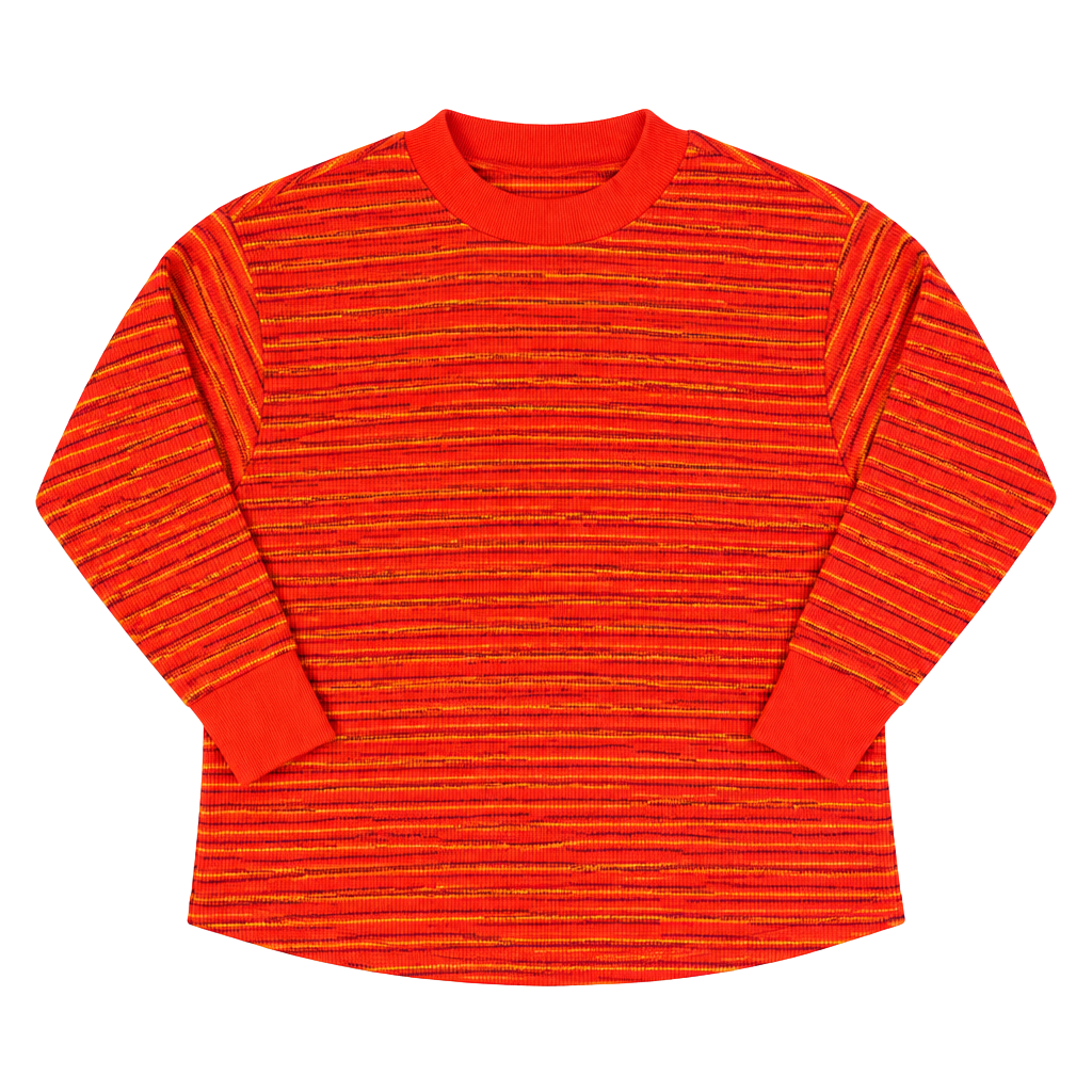 Sonoma Goods For Life Striped Thermal Long Sleeve Shirt Size M 1