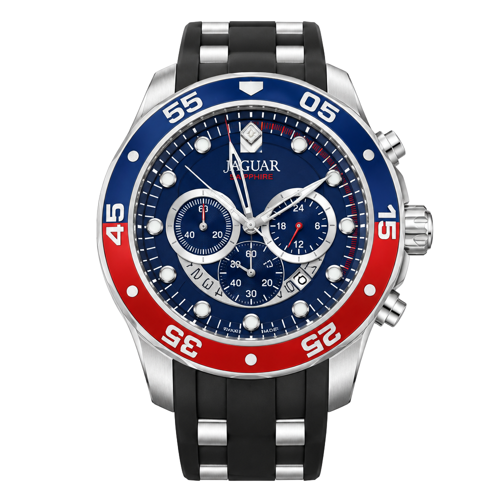 Invicta Pro Diver Chronograph Watch Blue Dial Pepsi Bezel 1
