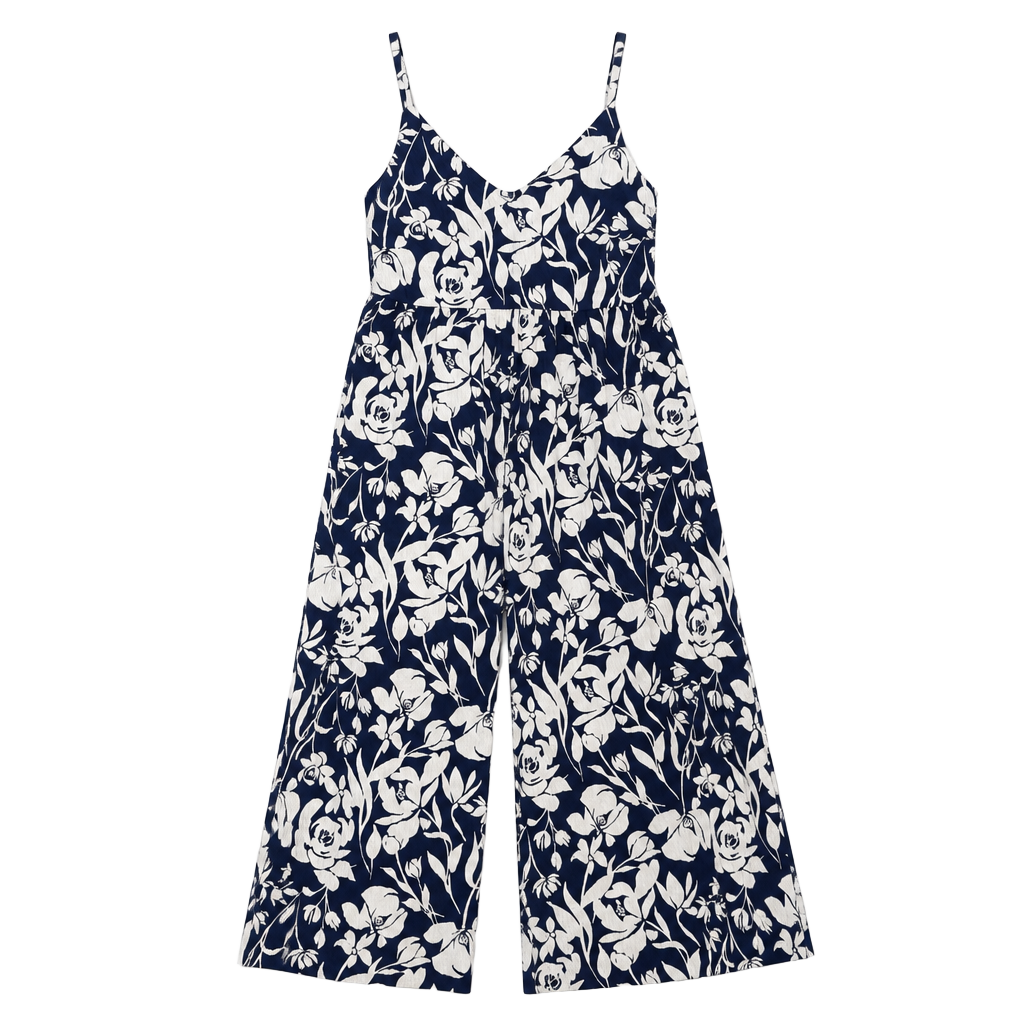 A New Day Navy Floral Maxi Dress XXL 1