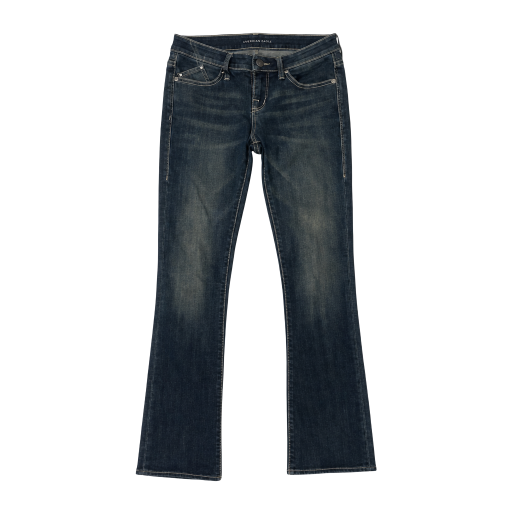 Rock & Republic Kasandra Bootcut Embellished Flap Pocket Jeans 1