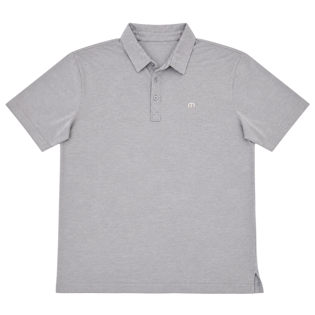 TravisMathew Blue Short Sleeve Polo Golf Shirt Men's Size L 1