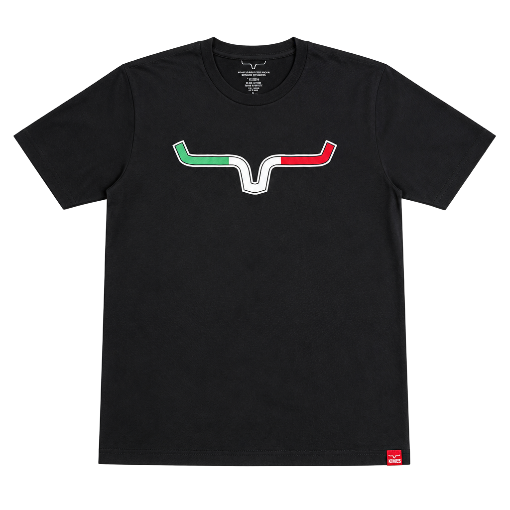 Kimes Ranch Men's Semana Black Short Sleeve Graphic T-Shirt 1