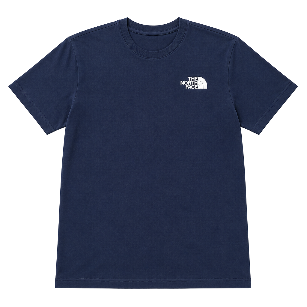 The North Face Short Sleeve Graphic T-Shirt Navy Men's Medium 1