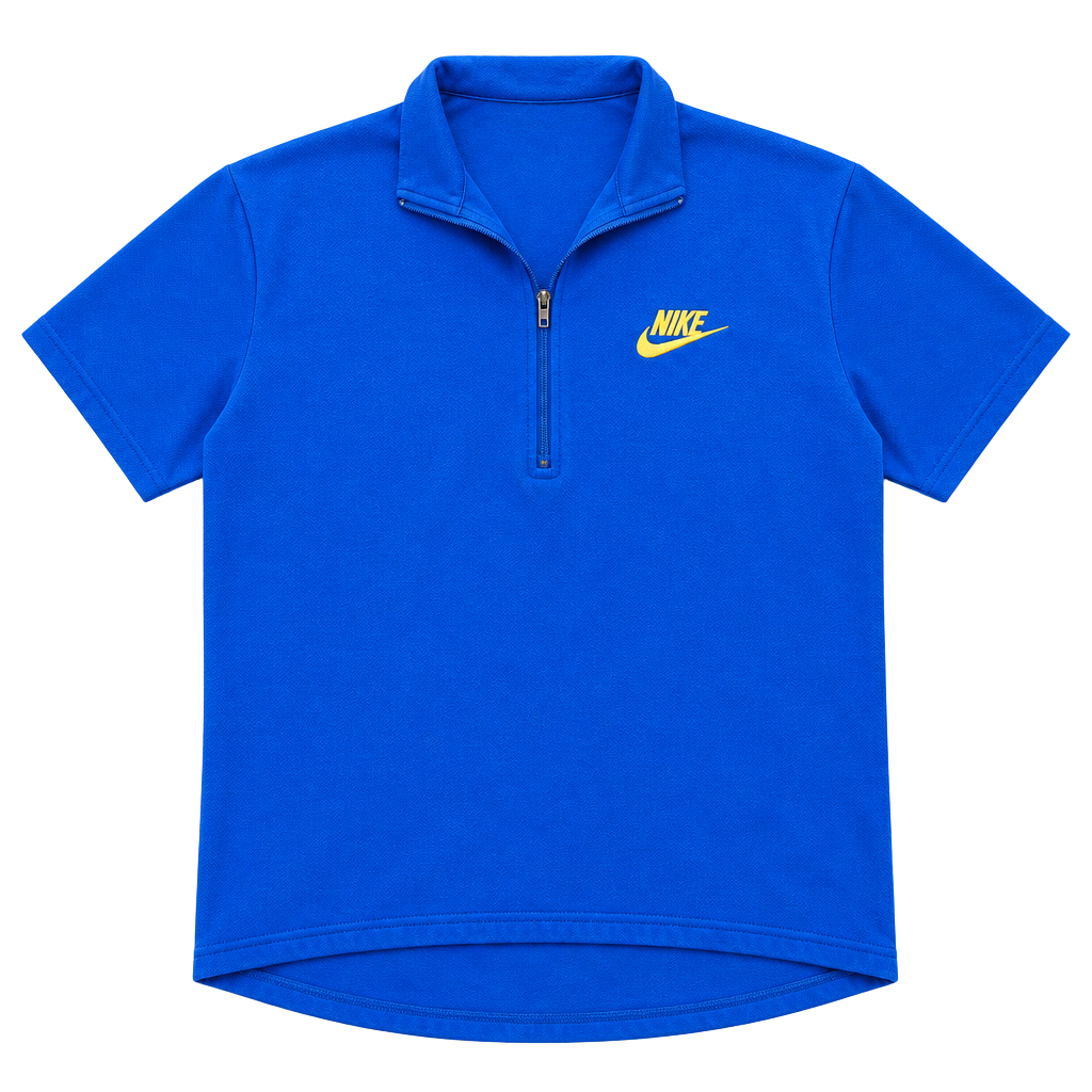 Vintage Nike ACG Cycling Jersey Size M Blue Half Zip 1
