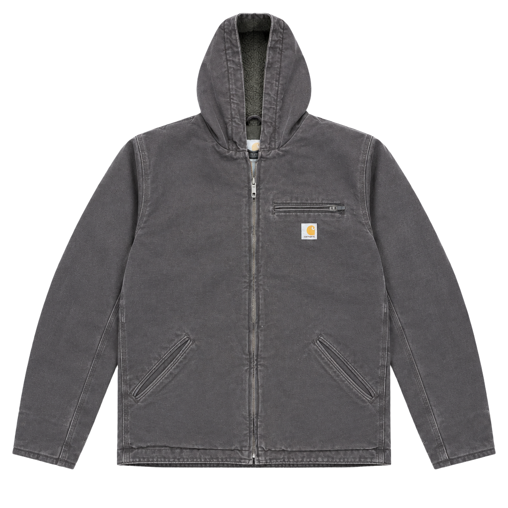 Carhartt Washed Duck Sierra Jacket Size 2XL Tall Dark Brown 1